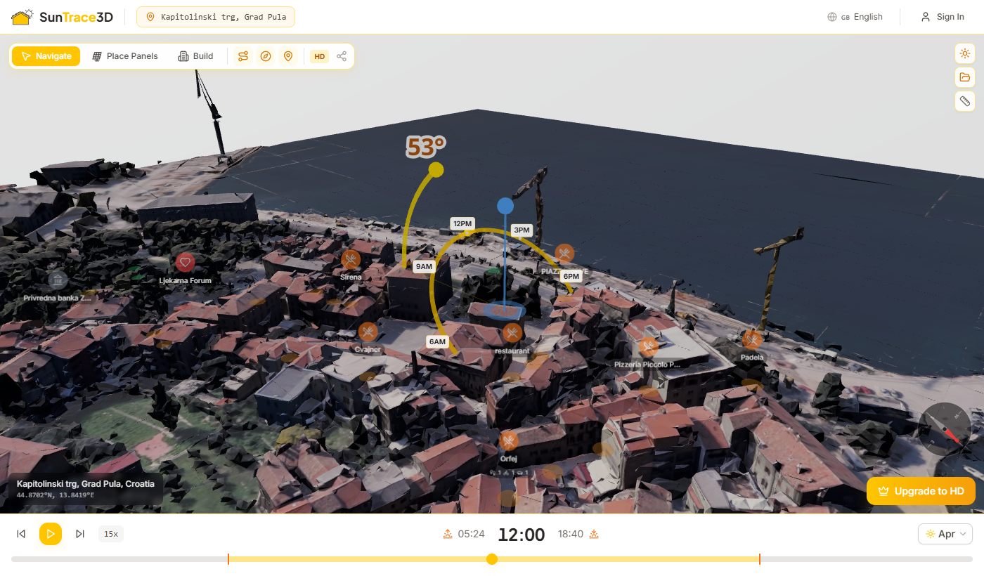 API request generating a 3D model